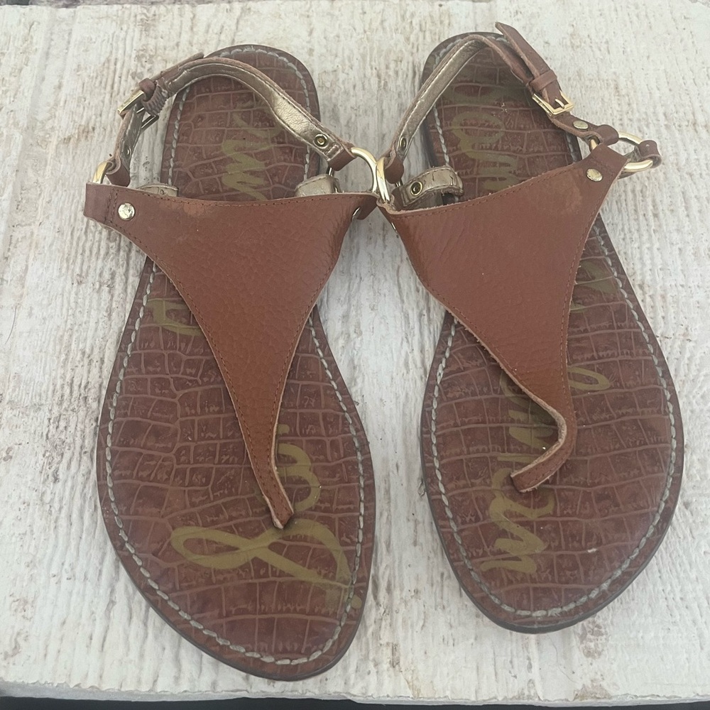 SAM EDELMAN Greta Thong Sandals 9.5